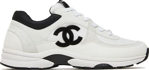 chanel sneakers zwart wit|Chanel sneakers 9.5.